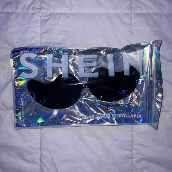 Shein Black Sticky Bra - Picture 1 of 1